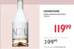 Rossmann Woda toaletowa dla kobiet Calvin Klein N2U oferta