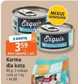 E.Leclerc Karma dla kota Exquis con Atum e Canarás z Tuńczykiem i Krewetkami oferta