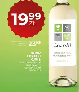 Duży Ben Wino Lovelli Vino Bianco białe półwytrawne włoskie oferta