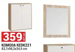 Merkury Market Komoda KEDK221 System Kendray kolor piaskowy/dąb Mauvella 83,7x98,3x34,9cm oferta