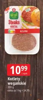 E.Leclerc Kotlety wegańskie Végé Steaks Végétal oferta