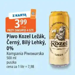 E.Leclerc Piwo Kozel Ležák oferta