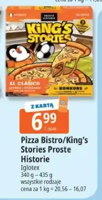 E.Leclerc Pizza King's Stories Proste Historie Iglotex oferta