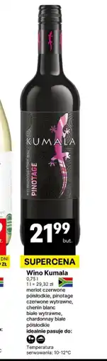 Delikatesy Centrum Wino półsłodkie Kumala oferta