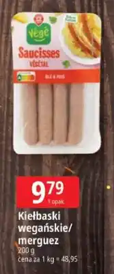 E.Leclerc Kiełbaski wegańskie Végé Saucisses Végétal oferta