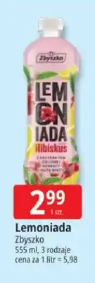 E.Leclerc Lemoniada Zbyszko Hibiskus z ekstraktem zielonej herbaty i nutą mięty oferta