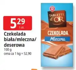E.Leclerc Czekolada biała Tablette d'Or oferta