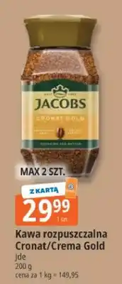 E.Leclerc Kawa rozpuszczalna Cronat/Crema Gold Jacobs Jde oferta