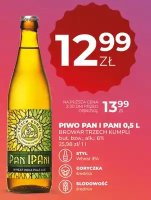 Piwo Trzech Kumpli Pan i Pani Wheat IPA