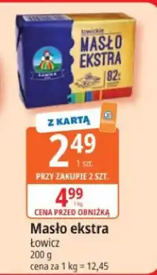 E.Leclerc Masło ekstra Łowicz oferta