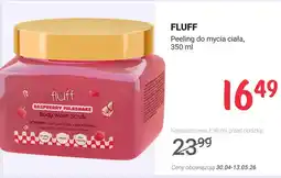 Rossmann Peeling do mycia ciała Fluff Raspberry Milkshake Body Wash Scrub oferta