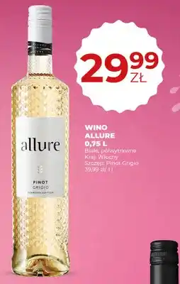 Duży Ben Wino Allure Pinot Grigio białe półwytrawne włoskie Diamond Edition oferta