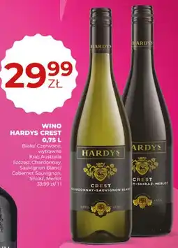 Duży Ben Wino Hardys Crest czerwone wytrawne australijskie Cabernet Sauvignon Shiraz Merlot oferta