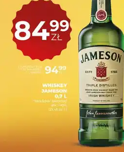 Duży Ben Whiskey Jameson irlandzka blended oferta