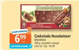 E.Leclerc Czekolada Nussbeisser mleczna z całymi orzechami laskowymi oferta