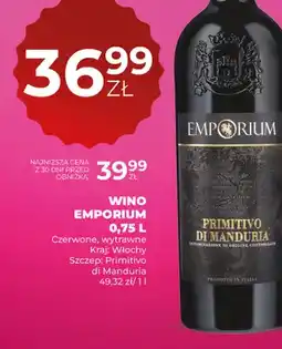 Duży Ben Wino Emporium Primitivo di Manduria czerwone wytrawne włoskie oferta