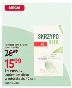 Rossmann Suplement diety w tabletkach Skrzypovita 40+ 42szt oferta
