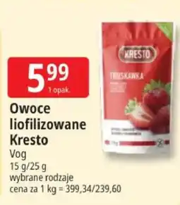 E.Leclerc Owoce liofilizowane truskawka Kresto oferta