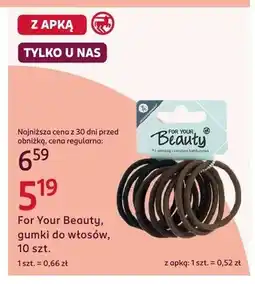 Rossmann Gumki do włosów For Your Beauty oferta