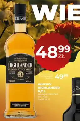 Duży Ben Whisky Highlander szkocka blended oferta