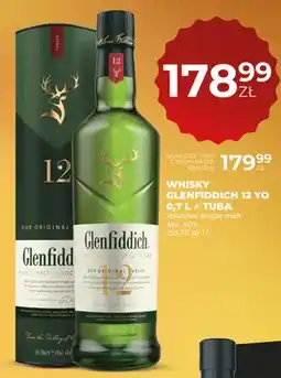 Duży Ben Whisky Glenfiddich 12 YO szkocka single malt z tubą oferta