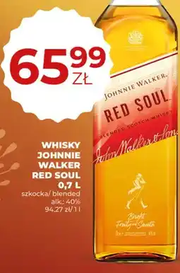 Duży Ben Whisky Johnnie Walker Red Soul szkocka blended oferta