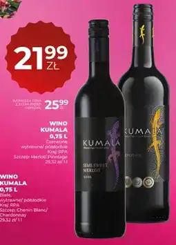 Duży Ben Wino Kumala Pinotage czerwone wytrawne/półsłodkie RPA oferta