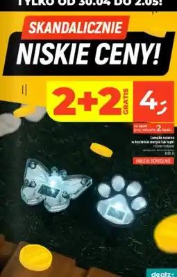Dealz Lampka solarna w kształcie łapki oferta