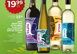 Duży Ben Wino Grape Talk Bom Dia Amigos! Vinho Verde białe półwytrawne portugalskie oferta