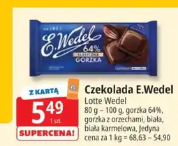 E.Leclerc Czekolada E.Wedel gorzka 64% oferta