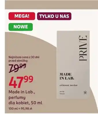 Rossmann Perfumy dla kobiet Made in Lab. Crimson Nectar oferta