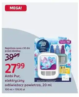 Rossmann Elektryczny odświeżacz powietrza Ambi Pur 3in1 oferta