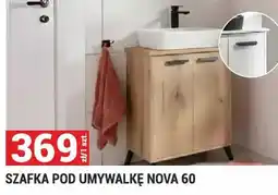 Merkury Market Szafka pod umywalkę Nova 60 seria Nova kolor dąb evoke oferta
