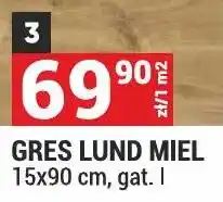 Merkury Market Gres LUND MIEL 15x90cm gat. I mat oferta