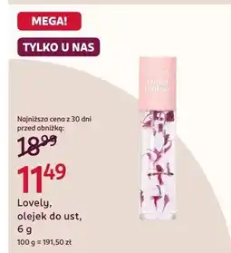 Rossmann Olejek do ust Lovely oferta