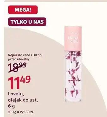 Rossmann Olejek do ust Lovely oferta