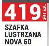 Merkury Market Szafka lustrzana Nova 60 seria Nova kolor dąb evoke oferta