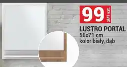 Merkury Market Lustro Portal 56x71cm kolor biały dąb seria Nova kolor biały oferta
