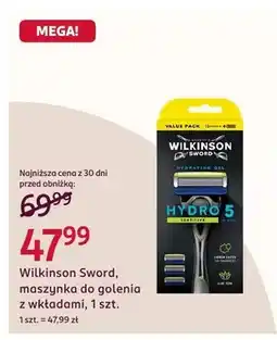 Rossmann Maszynka do golenia z wkładami Wilkinson Sword Hydro 5 1szt oferta