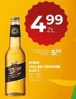 Duży Ben Piwo Miller Genuine Draft oferta