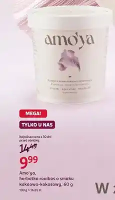Rossmann Herbatka rooibos o smaku kakaowo-kokosowym Amo'ya oferta