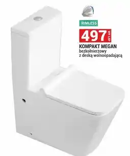 Merkury Market Kompakt Megan bezkołnierzowy z deską wolnoopadającą oferta
