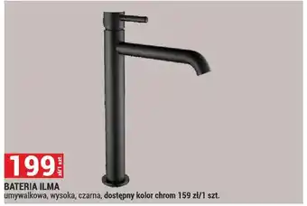 Merkury Market Bateria Ilma umywalkowa wysoka czarna oferta