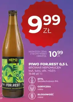 Duży Ben Piwo Nepomucen For.Rest bezalkoholowe IPA oferta