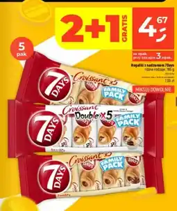 Dealz Rogaliki z nadzieniem 7Days Croissant x5 Family Pack oferta