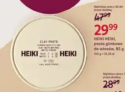 Rossmann Pasta glinkowa do włosów Heiki Heiki oferta