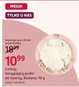 Rossmann Korygujący puder do twarzy Banana Lovely oferta