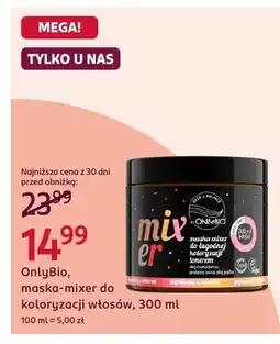 Rossmann Maska-mixer do koloryzacji włosów OnlyBio oferta