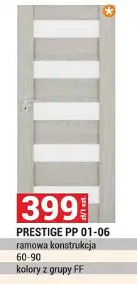 Merkury Market Drzwi PRESTIGE PP 01-06 ramowa konstrukcja 60-90 kolory z grupy FF oferta