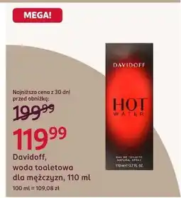 Rossmann Woda toaletowa dla mężczyzn Davidoff Hot Water oferta